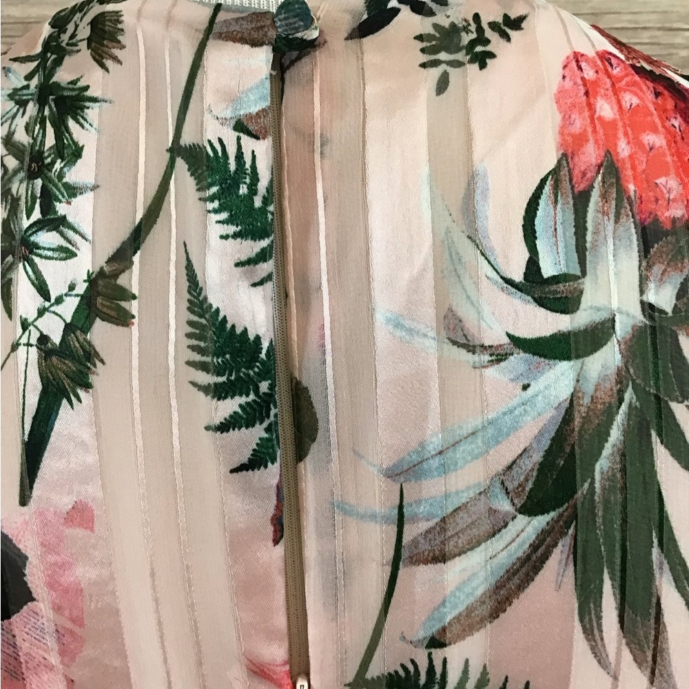 Banana Republic Pink and Green Midi Sundress - Picture 6 of 9